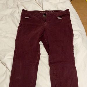 Maroon pants